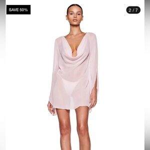 Pink Maria mini dress NWT